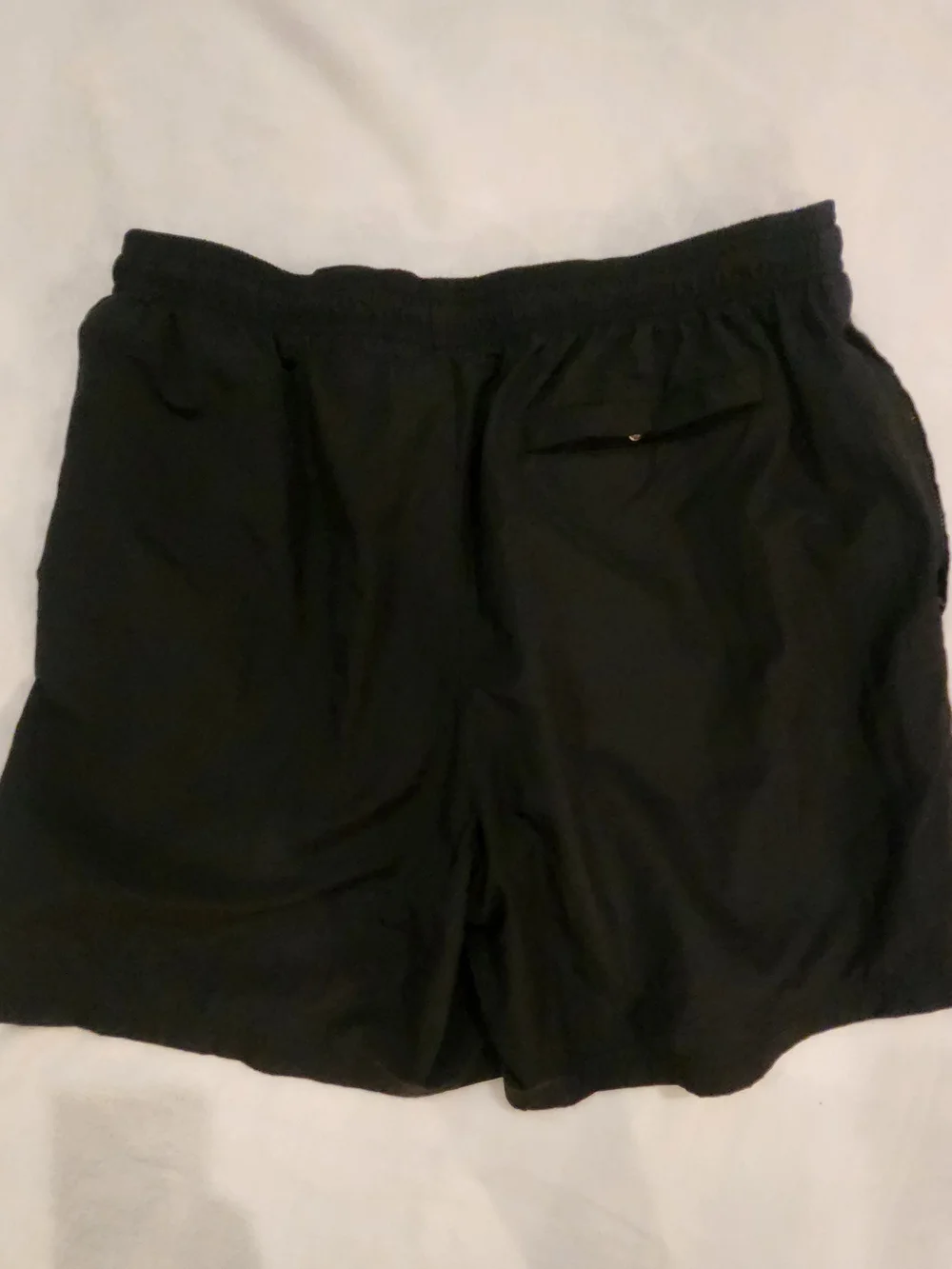 Champion Black Athletic Shorts with Logo